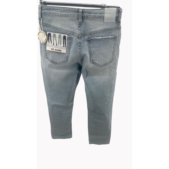 SONG Timeless Fit womens 3/26 Comfort Vintage Stretch Distressed Jeans New - Picture 7 of 12